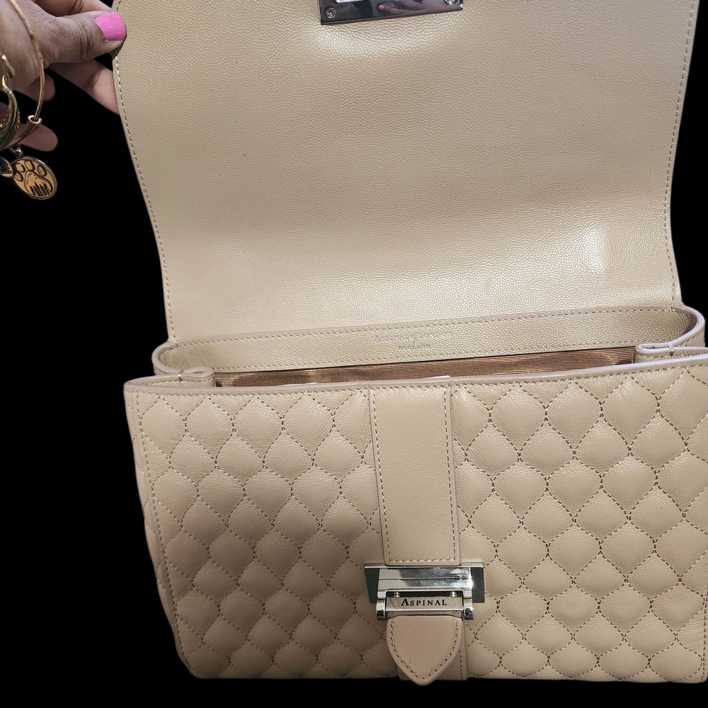 Rare Large Lottie In Taupe From ASPINAL OF LONDON - Picture 4 of 5